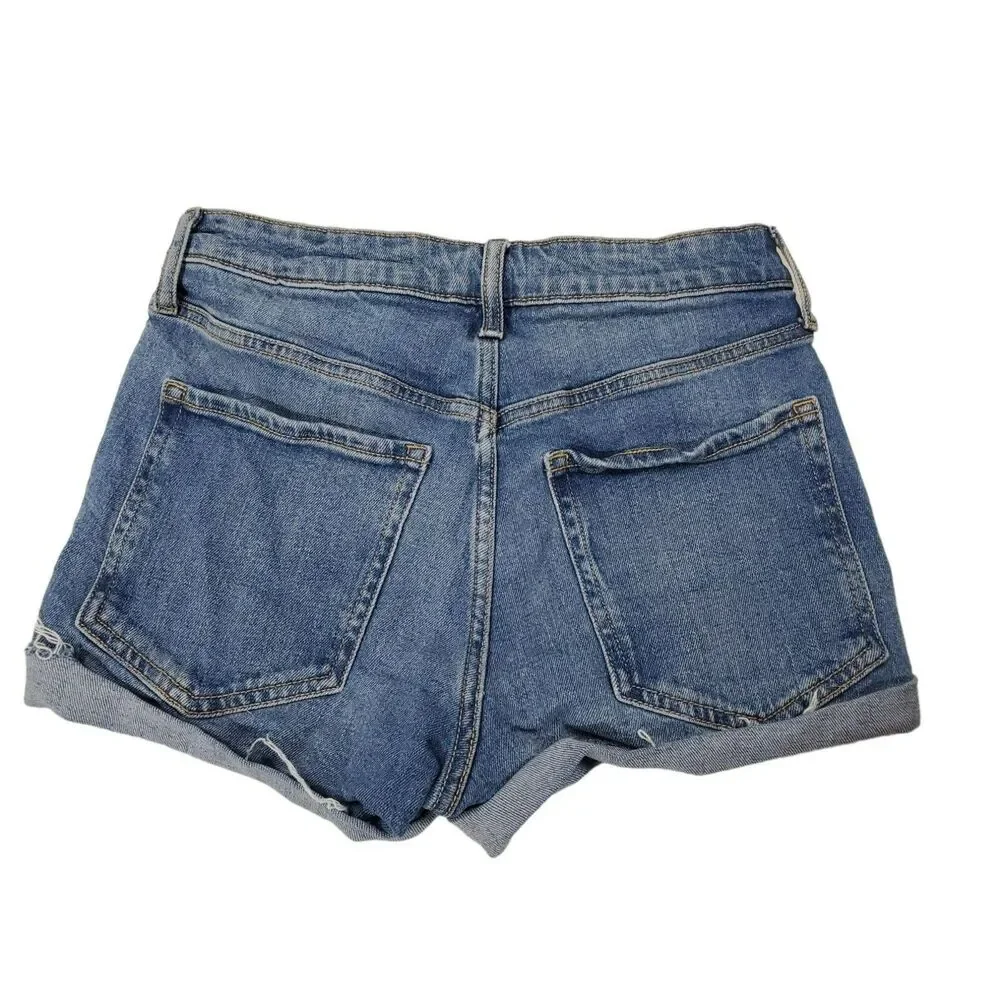 Old Navy Womens Size 6 High Rise O.G. Straight Jean‎ Shorts